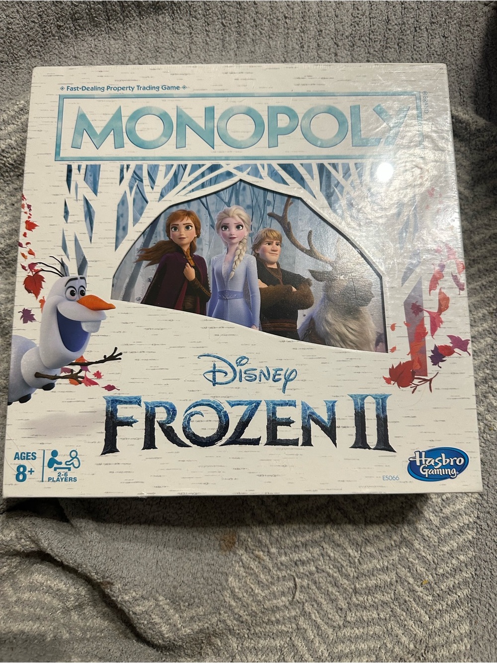 Disney Frozen II Monopoly Game - White & Blue Brand new in original wrapping